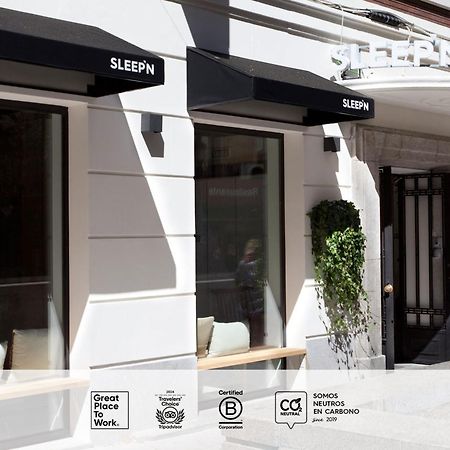 Sleep'N Atocha - B Corp Certified Hotel Madrid Exterior foto